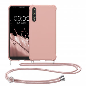 Husa Kwmobile pentru Huawei P20 Pro, Silicon, Roz, 52083.154 - Img 2
