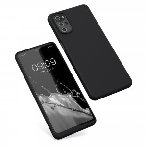 Husa Kwmobile pentru Motorola Moto G22, Silicon, Negru, 58208.47 - Img 2