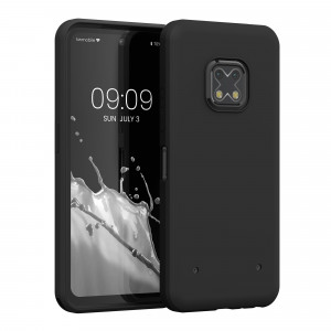 Husa Kwmobile pentru Nokia XR20, Silicon, Negru, 57532.01 - Img 1