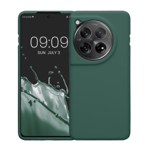 Husa Kwmobile pentru OnePlus 12, Verde, Silicon, KWM000022QC002C - Img 2
