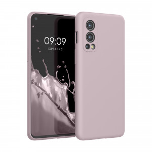 Husa Kwmobile pentru OnePlus Nord 2 5G, Silicon, Mov, 56070.236 - Img 1