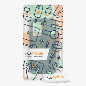 Husa kwmobile pentru OnePlus Nord N300, Silicon, Verde, 60424.166 - Img 6