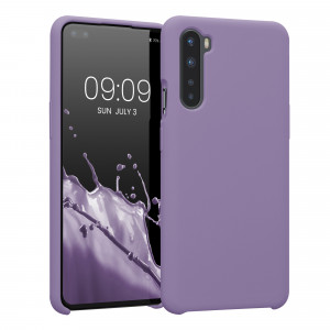 Husa Kwmobile pentru OnePlus Nord, Silicon, Mov, 51871.222 - Img 1