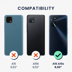 Husa Kwmobile pentru OPPO A16/A16s, Silicon, Roz, 57572.77 - Img 6