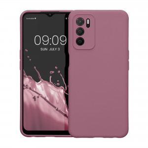 Husa Kwmobile pentru OPPO A16/A16s, Silicon, Violet, 57572.167 - Img 2