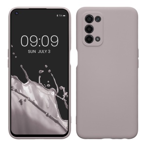 Husa Kwmobile pentru OPPO A74 5G/A54 5G, Mov, Silicon, KWM0000157U019C - Img 1