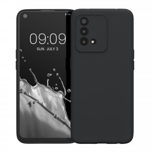 Husa Kwmobile pentru OPPO A74, Silicon, Negru, 58907.47 - Img 2