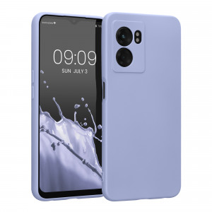 Husa Kwmobile pentru OPPO A77, Silicon, Albastru, 59245.139 - Img 1