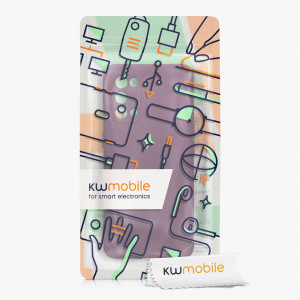 Husa Kwmobile pentru OPPO Find X3 Lite, Silicon, Violet, 57661.187 - Img 7