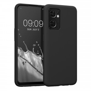 Husa Kwmobile pentru OPPO Find X5 Lite, Silicon, Negru, 57630.01 - Img 1