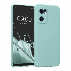 Husa Kwmobile pentru OPPO Find X5 Lite, Silicon, Verde, 57633.71 - Img 1