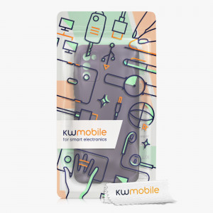 Husa Kwmobile pentru Samsung Galaxy A03s, Silicon, Mov, 56518.115 - Img 7