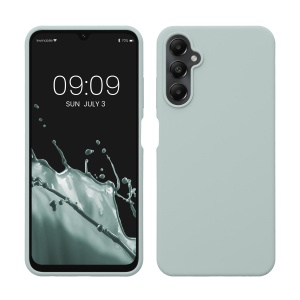 Husa Kwmobile pentru Samsung Galaxy A05s, Verde deschis, Silicon, KWM000021MW015C - Img 1