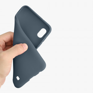 Husa Kwmobile pentru Samsung Galaxy A10, Silicon, Albastru, 49814.202 - Img 7