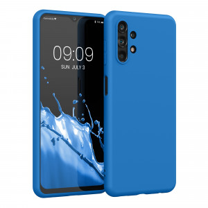 Husa Kwmobile pentru Samsung Galaxy A13, Silicon, Albastru, 57805.228 - Img 1