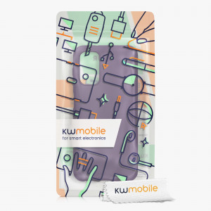 Husa Kwmobile pentru Samsung Galaxy A13, Silicon, Mov, 57956.115 - Img 7
