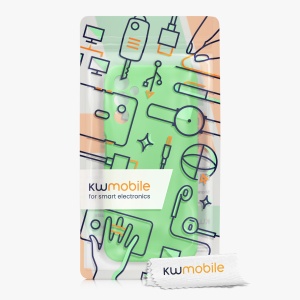 Husa Kwmobile pentru Samsung Galaxy A14 5G, Verde, Silicon, KWM000018GD043C - Img 7