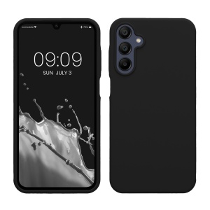 Husa Kwmobile pentru Samsung Galaxy A15 5G, Negru, Silicon, KWM000021MF001C - Img 1