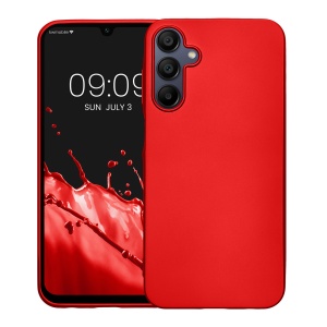 Husa Kwmobile pentru Samsung Galaxy A15 5G, Rosu, Silicon, KWM000021MJ003C - Img 2