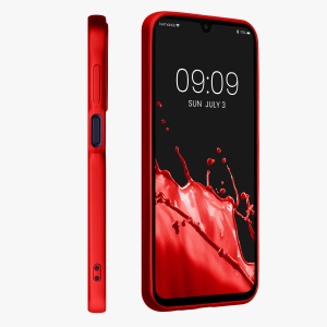 Husa Kwmobile pentru Samsung Galaxy A15 5G, Rosu, Silicon, KWM000021MJ003C - Img 4