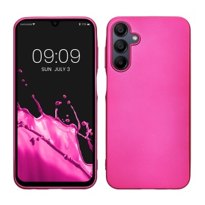 Husa Kwmobile pentru Samsung Galaxy A15 5G, Roz, Silicon, KWM000021MJ007C - Img 1