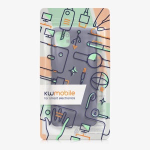 Husa Kwmobile pentru Samsung Galaxy A22 5G, Albastru inchis, Silicon, KWM0000138D042C - Img 7