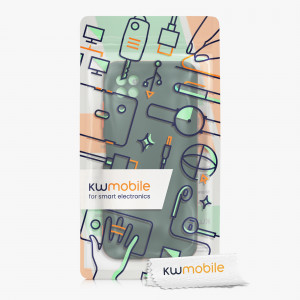 Husa Kwmobile pentru Samsung Galaxy A22 5G, Silicon, Verde, 56346.80 - Img 8