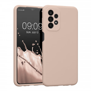 Husa kwmobile pentru Samsung Galaxy A23 /Galaxy A23 5G, Silicon, Roz, 57829.225 - Img 1