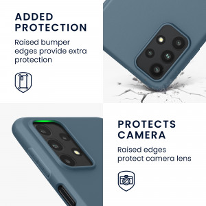 Husa Kwmobile pentru Samsung Galaxy A23, Silicon, Verde, 57804.200 - Img 4