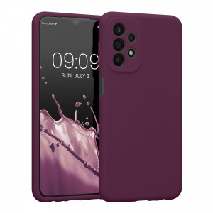 Husa Kwmobile pentru Samsung Galaxy A23, Silicon, Violet, 57829.187 - Img 1