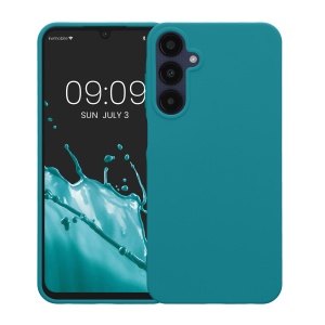 Husa Kwmobile pentru Samsung Galaxy A25, Verde, Silicon, KWM000021MX003C - Img 2