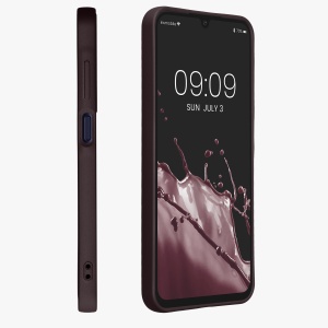 Husa Kwmobile pentru Samsung Galaxy A25, Visiniu, Silicon, KWM000021MZ006C - Img 4