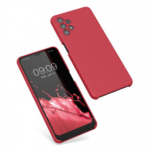 Husa Kwmobile pentru Samsung Galaxy A32 5G, Silicon, Rosu, 54336.208 - Img 2