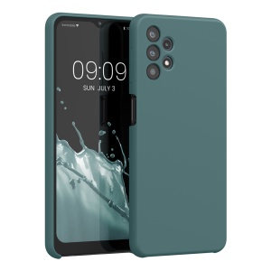 Husa Kwmobile pentru Samsung Galaxy A32 5G, Verde deschis, Silicon, 54336.207 - Img 1