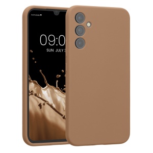 Husa Kwmobile pentru Samsung Galaxy A34 5G, Crem, Silicon, 60807.246 - Img 1