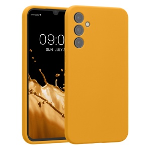 Husa Kwmobile pentru Samsung Galaxy A34 5G, Portocaliu, Silicon, 60807.191 - Img 1