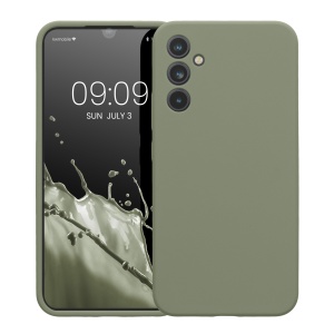 Husa Kwmobile pentru Samsung Galaxy A34 5G, Verde deschis, Silicon, 60807.172 - Img 2
