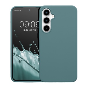Husa Kwmobile pentru Samsung Galaxy A35, Verde deschis, Silicon, KWM000021PA017C - Img 2