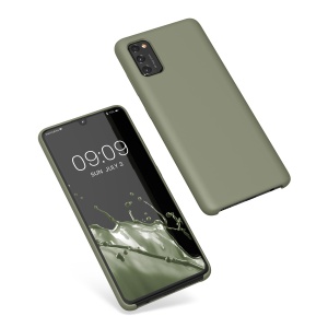 Husa Kwmobile pentru Samsung Galaxy A41, Verde deschis, Silicon, 52301.172 - Img 2