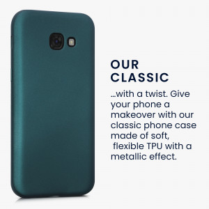 Husa Kwmobile pentru Samsung Galaxy A5 (2017), Silicon, Verde, 57526.14 - Img 4