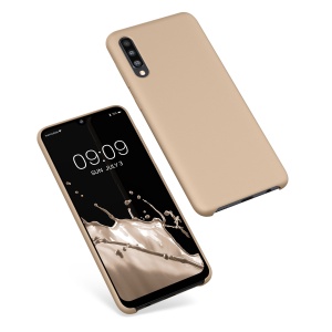 Husa Kwmobile pentru Samsung Galaxy A50, Crem, Silicon, KWM0000102C033C - Img 2