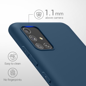 Husa Kwmobile pentru Samsung Galaxy A51, Albastru, Silicon, KWM000010YZ057C - Img 4