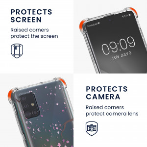 Husa Kwmobile pentru Samsung Galaxy A51, Silicon, Multicolor, 52510.03 - Img 4