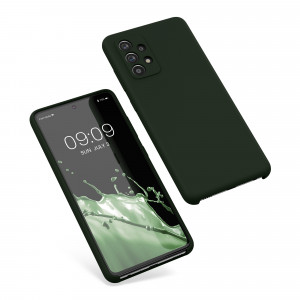Husa Kwmobile pentru Samsung Galaxy A52/A52 5G/A52s 5G, Verde, Silicon, 54347.118 - Img 2