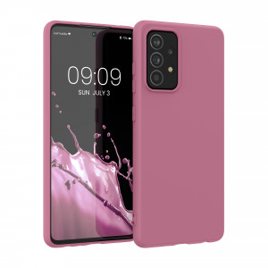 Husa Kwmobile pentru Samsung Galaxy A52/Galaxy A52 5G/Galaxy A52s 5G, Silicon, Violet, 54346.167 - Img 1