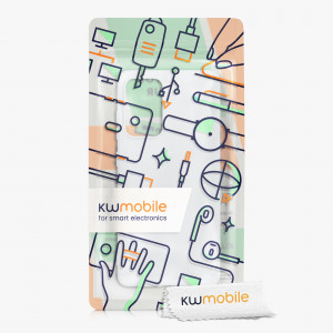 Husa Kwmobile pentru Samsung Galaxy A52/Galaxy A52 5G/Galaxy A52s 5G, Silicon, Alb, 54346.48 - Img 7