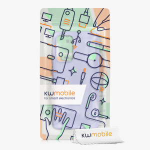 Husa Kwmobile pentru Samsung Galaxy A52/Galaxy A52 5G/Galaxy A52s 5G, Silicon, Mov, 54346.139 - Img 7
