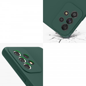 Husa Kwmobile pentru Samsung Galaxy A53 5G, Silicon, Verde, 57835.169 - Img 8
