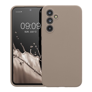Husa Kwmobile pentru Samsung Galaxy A54 5G, Bej, Silicon, KWM000018FQ049C - Img 2