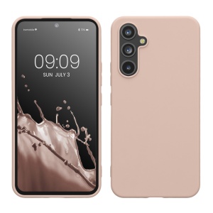 Husa Kwmobile pentru Samsung Galaxy A54 5G, Crem, Silicon, 60796.225 - Img 1